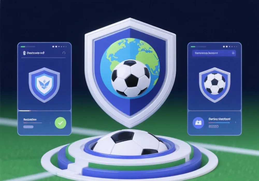 世界杯官方验证与访问引导示意